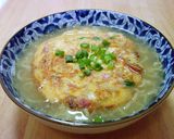 野菜オムレツをのっけた塩ラーメン✿作り方8写真