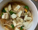 肉無豆腐簡単ピリ辛パエリア味豆腐野菜炒作り方14写真