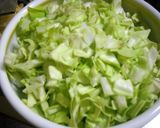 レンジで♪海苔トマト餅もんじゃ☆作り方1写真