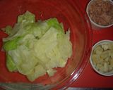 ピリ辛！キャベツとにんにくの中華和え♫作り方5写真