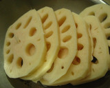 れんこんのはさみ焼き作り方1写真