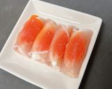 タンパク質摂取♪ゆで卵の生ハム巻き作り方2写真