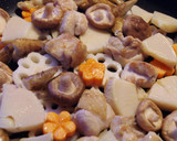 飾り切りで美しく♪家庭料理の定番 炒り鶏作り方3写真