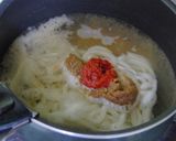 寒い日には辛味噌うどん作り方1写真