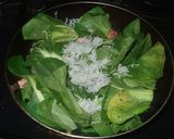 チンゲン菜とベーコンの炒め物☆作り方4写真