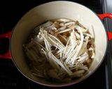 ♢キノコのスープ粥♢作り方3写真