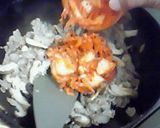 簡単！とろ～り卵のキムチ丼☆作り方3写真