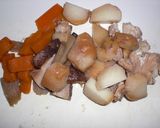✿残ったお煮しめで炊き込みご飯✿作り方2写真