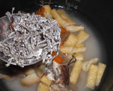 ✿残ったお煮しめで炊き込みご飯✿作り方3写真