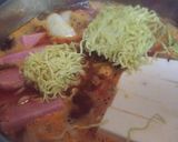 インスタントラーメン1袋でプデチゲ2人分作り方4写真