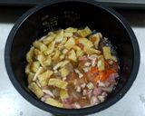 万能おだしで、炊き込みごはん作り方10写真