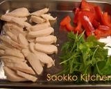 簡単美味！鶏ささみでヘルシー前菜☆作り方3写真