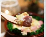 おさかなソーセージのクリームドリア作り方3写真