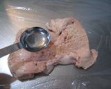 しょっぱくない蒸しあん肝。作り方5写真