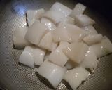 烏賊&ほうれん草とカニカマ炒め作り方5写真