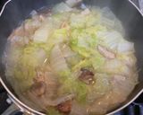 白菜と乾物のあっさり旨煮☆お餅入り作り方3写真