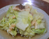 白菜と乾物のあっさり旨煮☆お餅入り作り方4写真