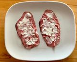 ローストビーフのクリームチーズロール作り方1写真