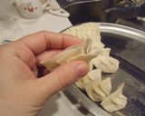 こども用おせち☆紅白餃子☆作り方5写真