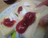 甘い誘惑2★苺ヨーグルトのデコ食パン作り方4写真