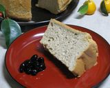実は・・黒豆のシフォンケーキです・・作り方7写真