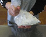 フライパンでピザ作り方1写真