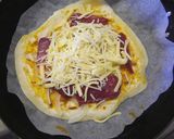 フライパンでピザ作り方8写真