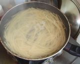 15分で♪大根の葉っぱとハムのパスタ作り方1写真
