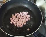 15分で♪大根の葉っぱとハムのパスタ作り方4写真