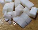 簡単！！時短！！山芋のおかか和え作り方1写真