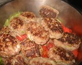 簡単☆キャベツ一個丸ごと煮込みハンバーグ作り方5写真