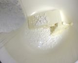 豆腐白玉でぜんざいのお花作り方1写真