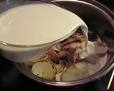 5分で 小かぶとベーコンのホットミルク煮作り方3写真