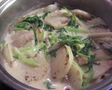 5分で 小かぶとベーコンのホットミルク煮作り方4写真