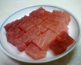 マグロと水菜のサラダ温泉たまご添え作り方2写真