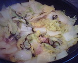 とろとろ甘～い♡　白菜と豚肉の蒸し煮作り方4写真