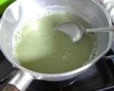 シリコンカップ・リバースで抹茶豆乳プリン作り方6写真
