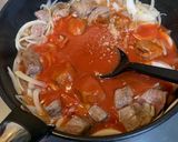牛もも角切りのトマト煮作り方6写真