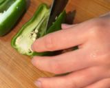 レンジでとろとろピーマングラタン作り方5写真