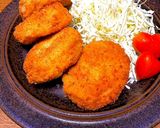 今日の晩御飯！コロッケの素でじゃがバターコロッケ作り方10写真