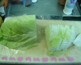 たっぷり食べれる♪簡単　白菜のおひたし作り方1写真