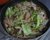 簡単☆魚肉ソーセージで本格焼きそば作り方6写真