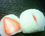 レンジ餅で作る、簡単いちご大福作り方25写真