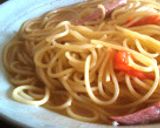 プチトマトとベーコンのいいかげんパスタ作り方8写真