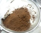 １８㎝丸型（チョコバナナと胡桃のケーキ）作り方2写真