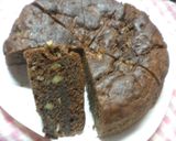 １８㎝丸型（チョコバナナと胡桃のケーキ）作り方13写真