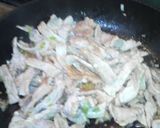 長芋と豚肉のピリ辛炒め作り方4写真