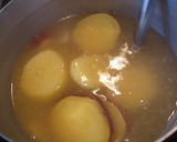 さつまいもとワカメ✽お味噌汁✽作り方4写真