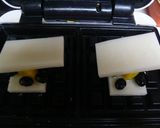 お餅でモッフル　黒豆＆栗甘露煮作り方3写真