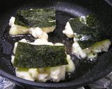 たたき大和芋チーズ入り☆磯辺焼き✿お弁当にも♪作り方7写真